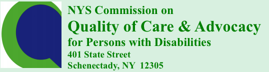 Image of NYS Commission on Quality Care and Advocacy for Persons with Disabilities logo